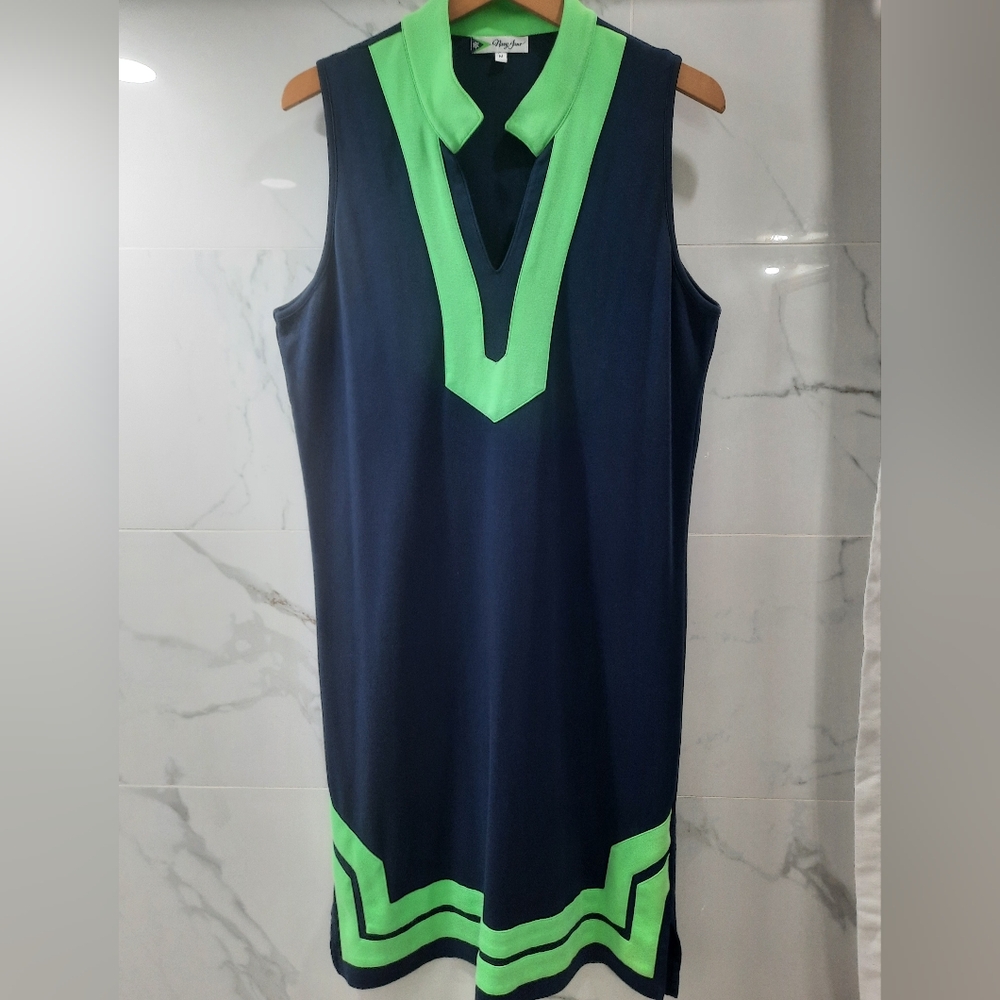 EUC Navy Jane Sleeveless Women's Casual Dress Size Medium